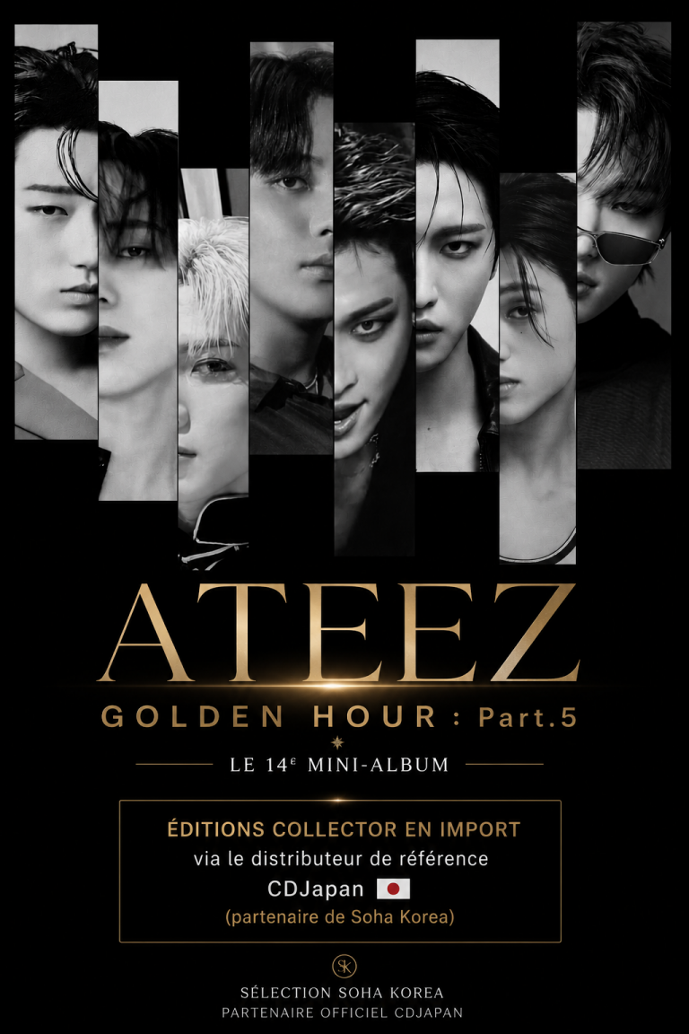 ATEEZ – GOLDEN HOUR : Part.5 🌙 Les éditions Collector en import via CDJapan