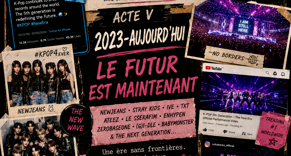 Épilogue — K-pop 2023 à aujourd'hui