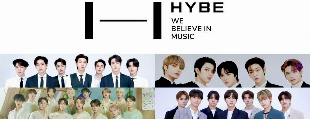 HYBE photo de groupe