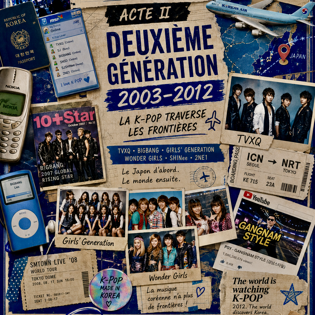 2ème génération K-pop (2003–2012)