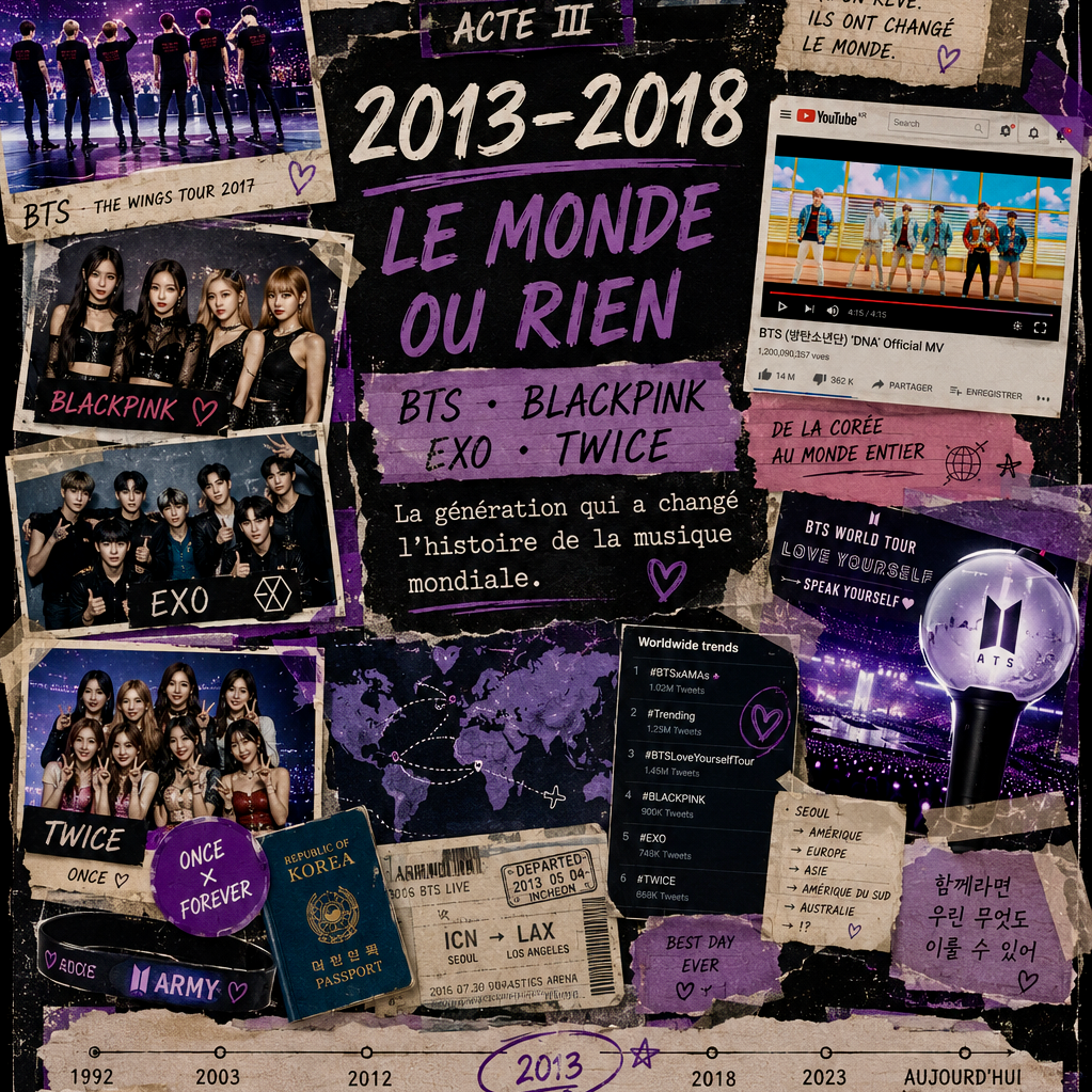 3ème génération K-pop (2013–2018)