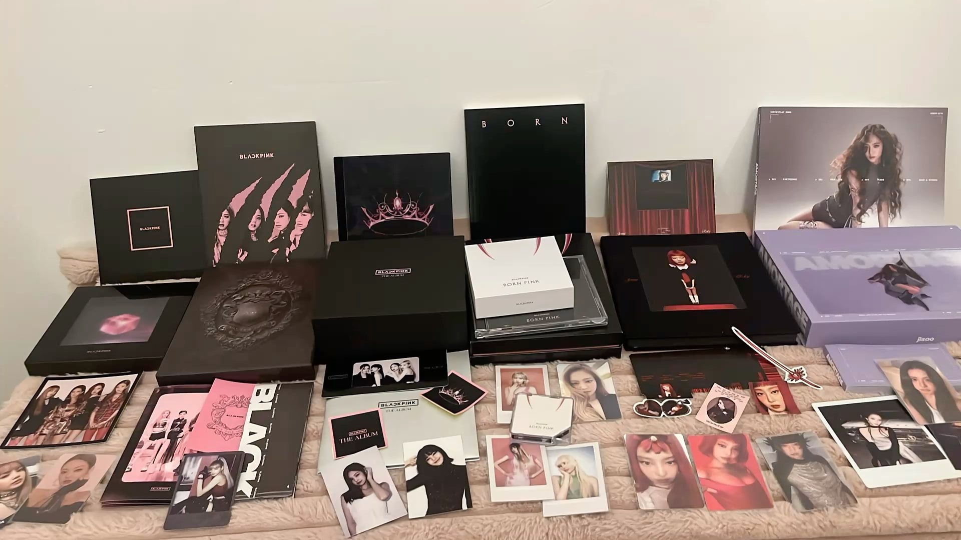Collection complète d’albums BLACKPINK, éditions collector et photocards
