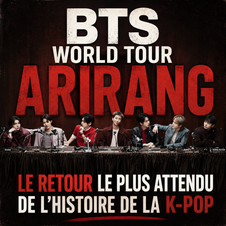 BTS WORLD TOUR ARIRANG 2026 — le retour le plus attendu