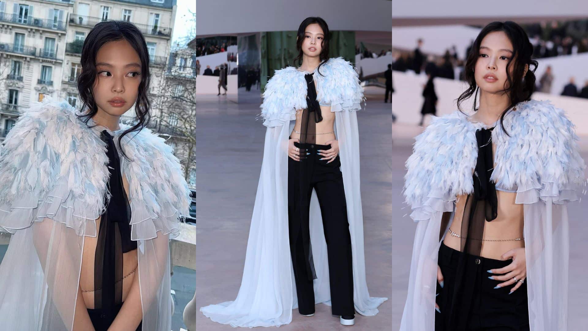 Jennie a la Fashion Week de Paris pour Chanel