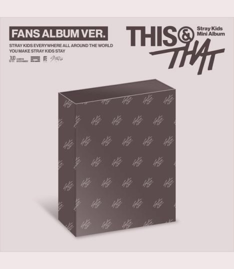 Stray Kids THIS & THAT — Album pour fans Ver.