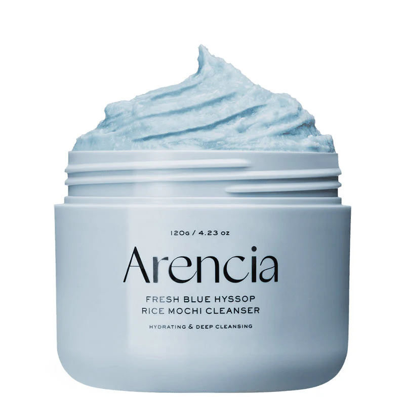 Arencia Fresh Blue Hyssop Rice Mochi Cleanser — packshot