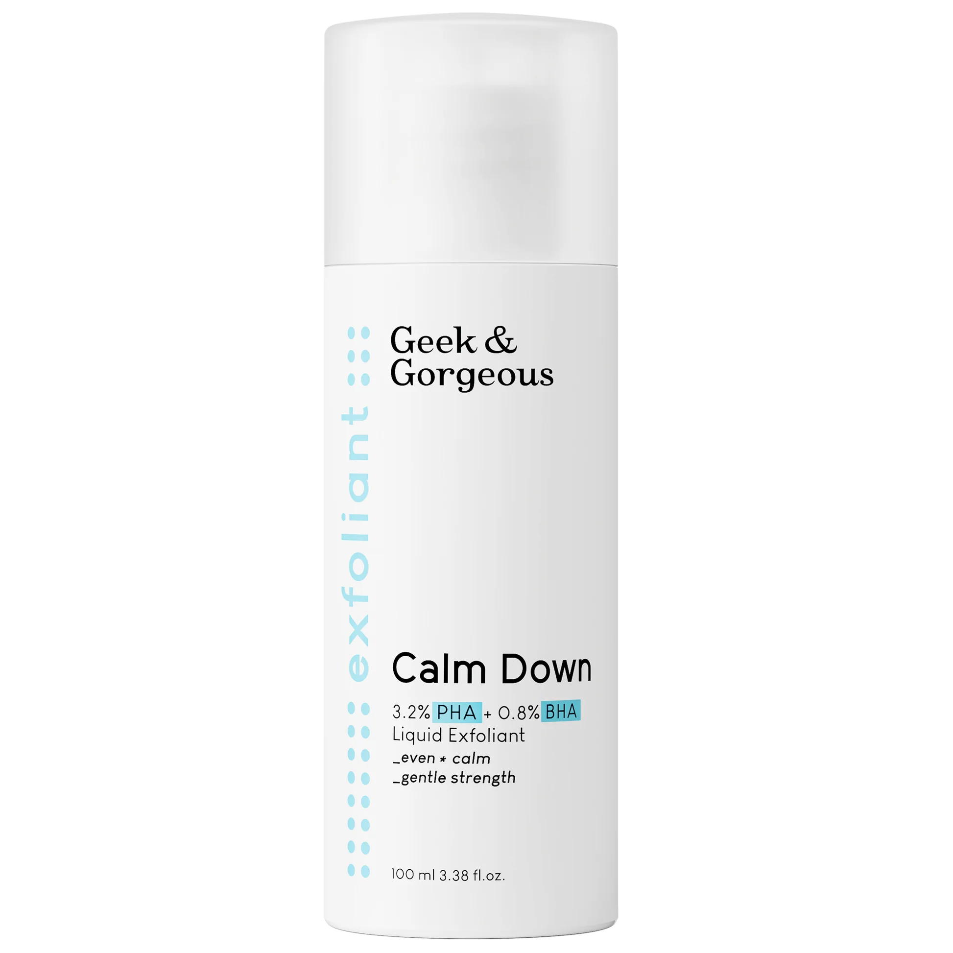 Geek & Gorgeous — Calm Down (3,2% PHA + 0,8% BHA)