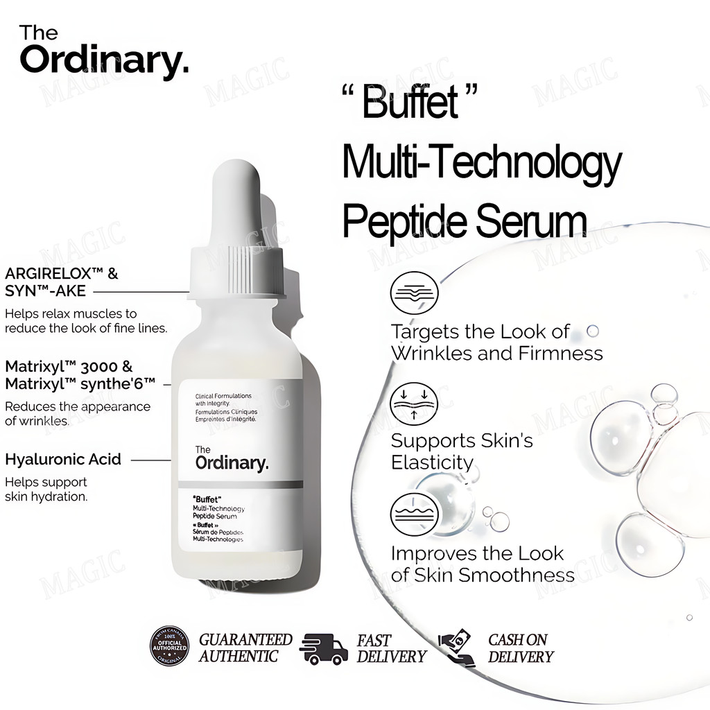 The Ordinary Multi-Peptide + HA Serum — texture