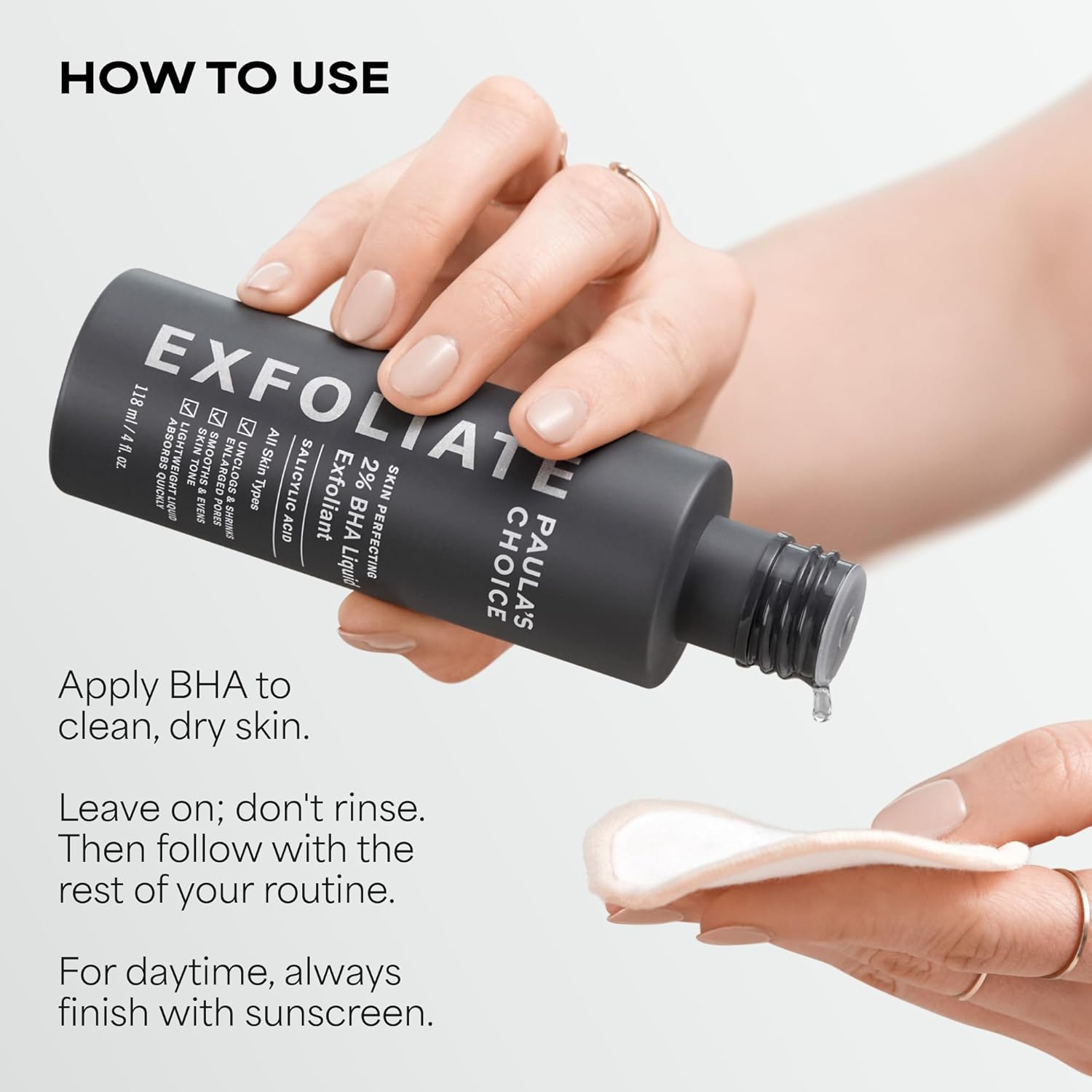 Paula’s Choice Skin Perfecting 2% BHA — packaging Paula’s Choice Skin Perfecting 2% BHA — packaging