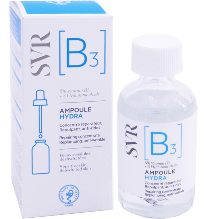 SVR Ampoule B3 Hydra — packaging