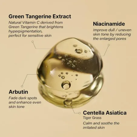GOODAL Green Tangerine Vita C — ingrédients clés